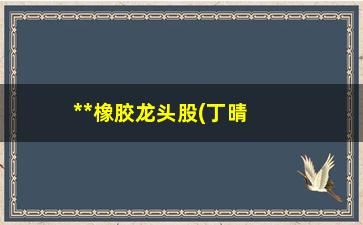 “**橡胶龙头股(丁晴橡胶龙头股)”/