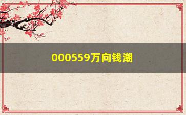 “000559万向钱潮，了解万向钱潮的发展历程和业务范围”/