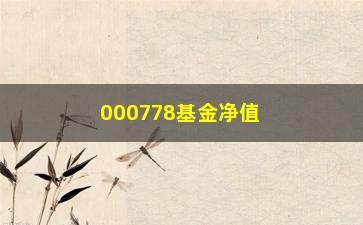 “000778基金净值查询（最新基金净值查询方法）”/