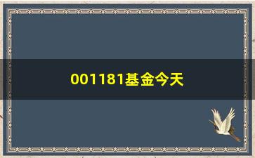 “001181基金今天净值(001181基金今天净值查询)”/