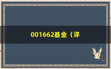 “001662基金（详细介绍001662基金的投资步骤和业绩表现）”/