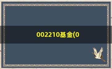 “002210基金(002210基金净值查询今天最新净值)”/