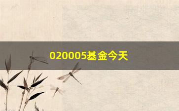 “020005基金今天净值大涨（投资者必看的最新数据分析）”/