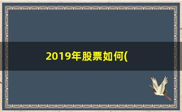 “2019年股票如何(2019年什么股票涨最多)”/