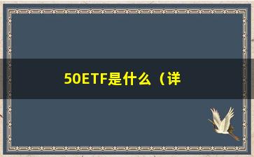 “50ETF是什么（详解50ETF的定义和运作原理）”/