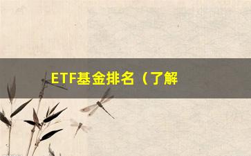 “ETF基金排名（了解最新的ETF基金排名和投资建议）”/