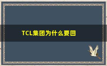 “TCL集团为什么要回购股票(蚂蚁集团为什么要回购)”/