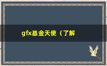 “gfx基金天使（了解gfx基金天使投资的机会与挑战）”/