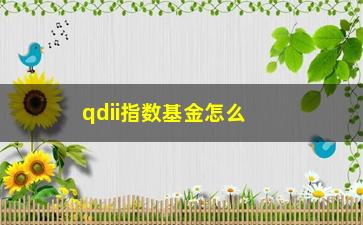 “qdii指数基金怎么选择和投资？”/