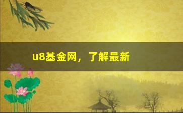 “u8基金网，了解最新的基金信息，投资理财从这里开始”/