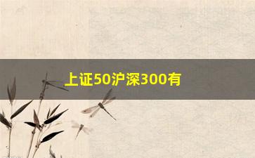 “上证50沪深300有哪些股票(上证50是哪些股票2023)”/