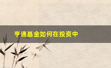 “亨通基金如何在投资中实现财富**？”/