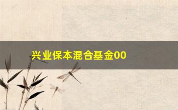 “兴业保本混合基金002338净值（实时更新）”/