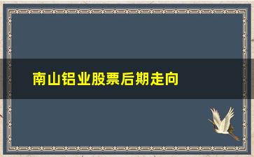 “南山铝业股票后期走向(南山铝业股票还能涨吗)”/