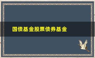 “国债基金股票债券基金的区别（初学者必看）”/