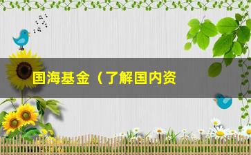 “国海基金（了解国内资本市场的领先基金公司）”/