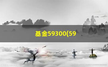 “基金59300(59300分红记录)”/